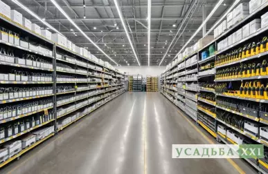 Полки и стеллажи для краски и растворителей