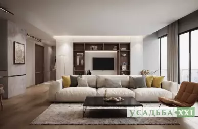 Природные материалы в лобби и холлах