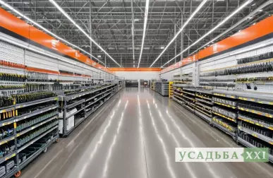 Крепёж для стеклянных перегородок