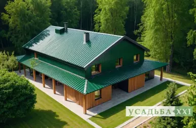 Экологичность металлической кровли