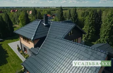 Установка водосточной системы на старый дом