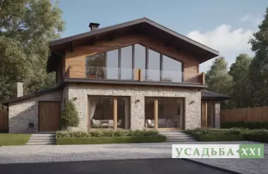 Энергоэффективные фасады с навесными панелями и утеплителем