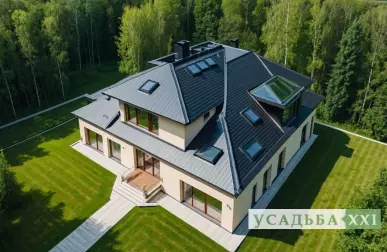 Ремонт молниезащиты на крышах с металлочерепицей