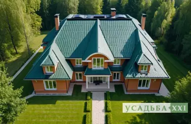 Монтаж молниезащиты на крыше с металлопрофилем
