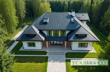 Классическая двускатная кровля: элементы и устройство