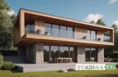 Как сочетать козырек с архитектурными элементами фасада