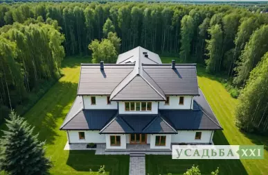 Устройство кровли с гидроизоляцией и вентиляцией