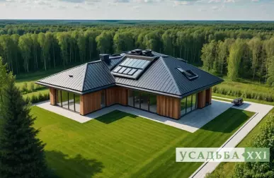 Как защитить соломенную кровлю от возгорания