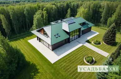 Устройство плоской кровли с гидроизоляцией