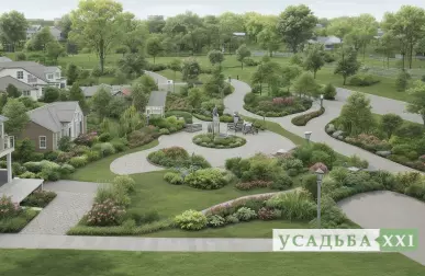 Анализ освещения и тени на участке