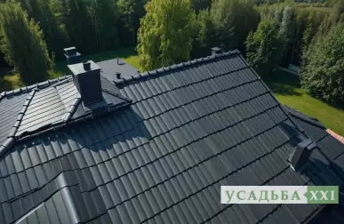 Установка водосточной системы на дом с мансардой